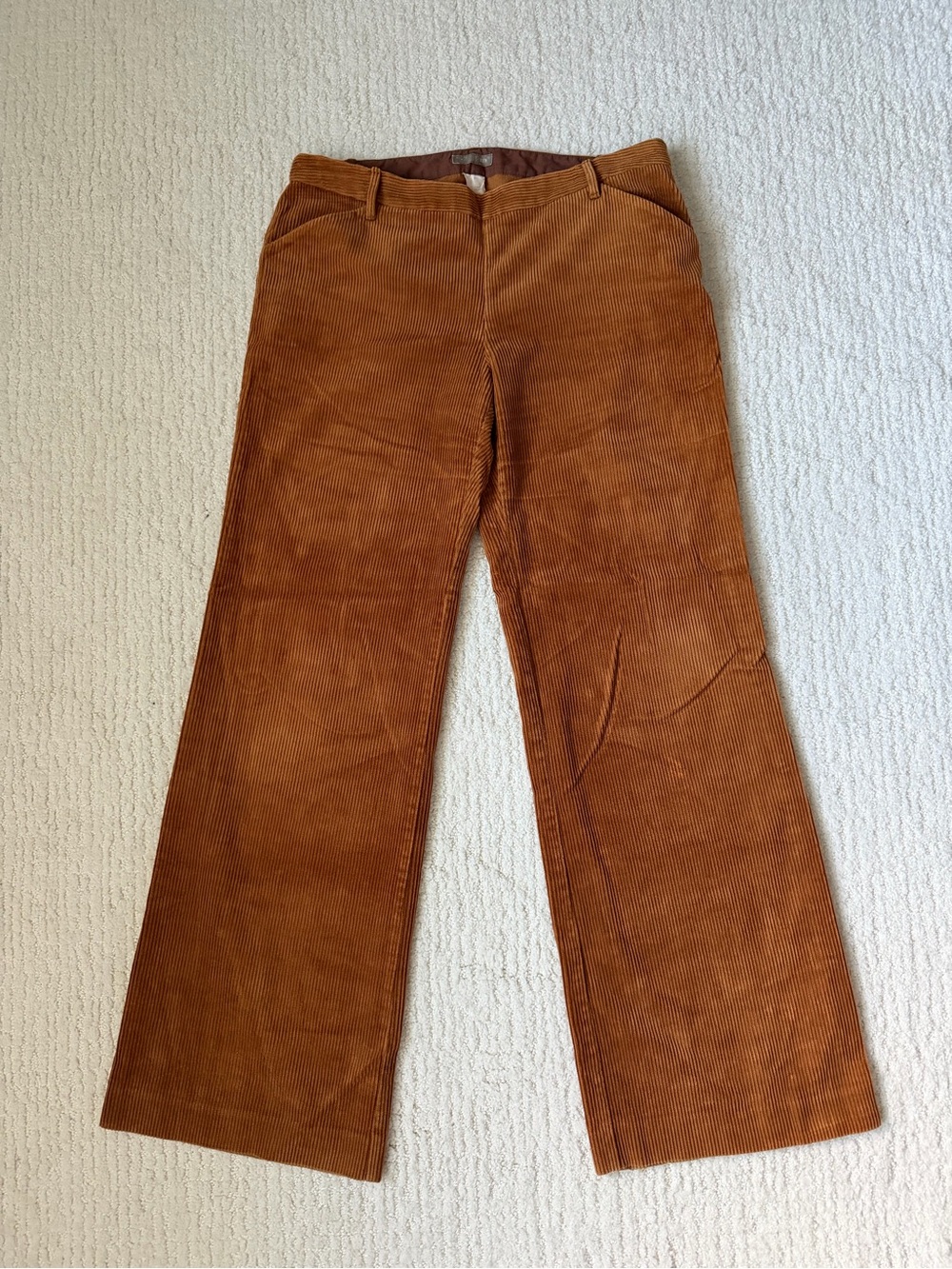 J Crew Corduroy Wide-Leg Pants - Brown